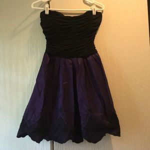 Strapless party dress